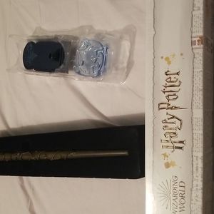 Harry Potter Mystery Patronus Series - Hermione Granger Wand and Stand